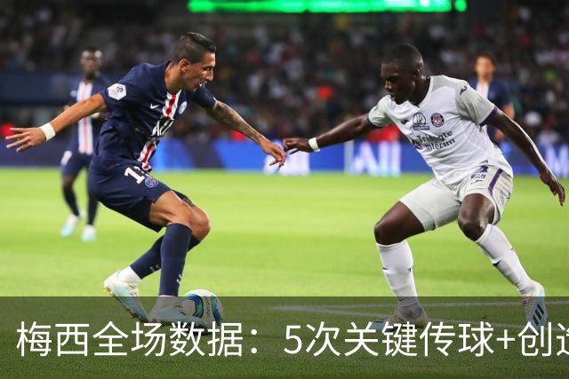 梅西全场数据：5次关键传球+创造2次得分机会